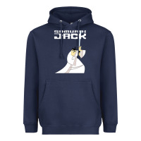 Navy samurai jack Heavyweight Hoodie - linhVisuals