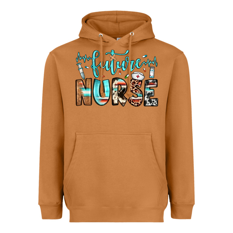 Future Nurse Heavyweight Hoodie by JahusDesignShop | Teevron