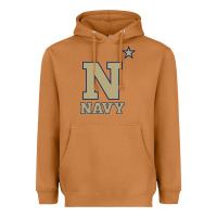 Meerkat navy midshipmen Heavyweight Hoodie - linhVisuals