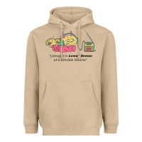 Mushroom listening to lemon demon Heavyweight Hoodie - linhVisuals