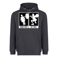 Smoke your wife my wife weightlifting Heavyweight Hoodie - linhVisuals