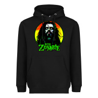 Black rob zombie 02 Heavyweight Hoodie - linhVisuals