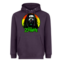 Plum rob zombie 02 Heavyweight Hoodie - linhVisuals