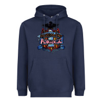 Navy parliament funkadelic and george clinton müsïc Heavyweight Hoodie - linhVisuals
