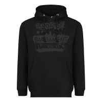 Black george clinton and parliament funkadelic müsïc Heavyweight Hoodie - linhVisuals