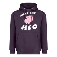 Plum what the heo Heavyweight Hoodie - linhVisuals