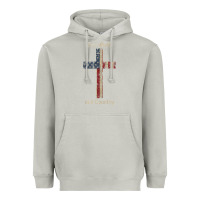 Moon Dust for god and country cross american flag faith us patriotic tank top Heavyweight Hoodie - linhVisuals