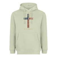 Matcha for god and country cross american flag faith us patriotic tank top Heavyweight Hoodie - linhVisuals