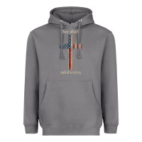 Storm for god and country cross american flag faith us patriotic tank top Heavyweight Hoodie - linhVisuals
