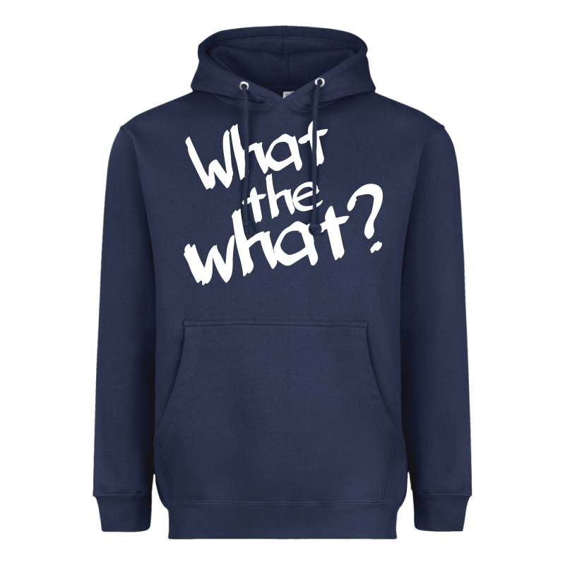 What The What Heavyweight Hoodie by linhVisuals | Teevron