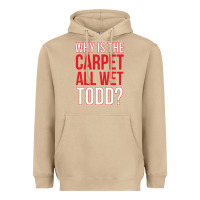 Mushroom why is the carpet all wet todd Heavyweight Hoodie - linhVisuals