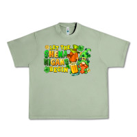 Oil Green Let the shenanigans begin St. Patrick's Day Urban Heavy Tee - FaDigitalArtStudio