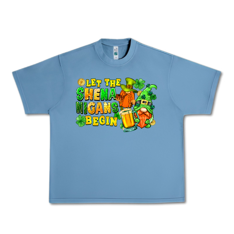 Let The Shenanigans Begin St. Patrick's Day Urban Heavy Tee by FaDigitalArtStudio | Teevron