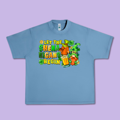 Let The Shenanigans Begin St. Patrick's Day Urban Heavy Tee Designed By Fadigitalartstudio