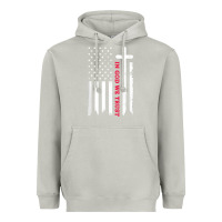 Moon Dust in god we trust with patriotic vintage american flag t shirt Heavyweight Hoodie - linhVisuals