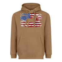 Toasted Coconut great dane vintage american flag t shirt Heavyweight Hoodie - linhVisuals