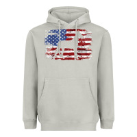 Moon Dust great dane vintage american flag t shirt Heavyweight Hoodie - linhVisuals