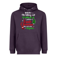 Plum family christmas vacation pajamas Heavyweight Hoodie - linhVisuals