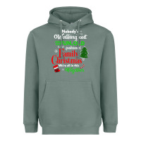 Sage family christmas vacation pajamas Heavyweight Hoodie - linhVisuals