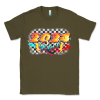 Army Green Race 2024 Classic Tee - CowGirlArtShop
