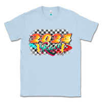 Dusty Blue Race 2024 Classic Tee - CowGirlArtShop