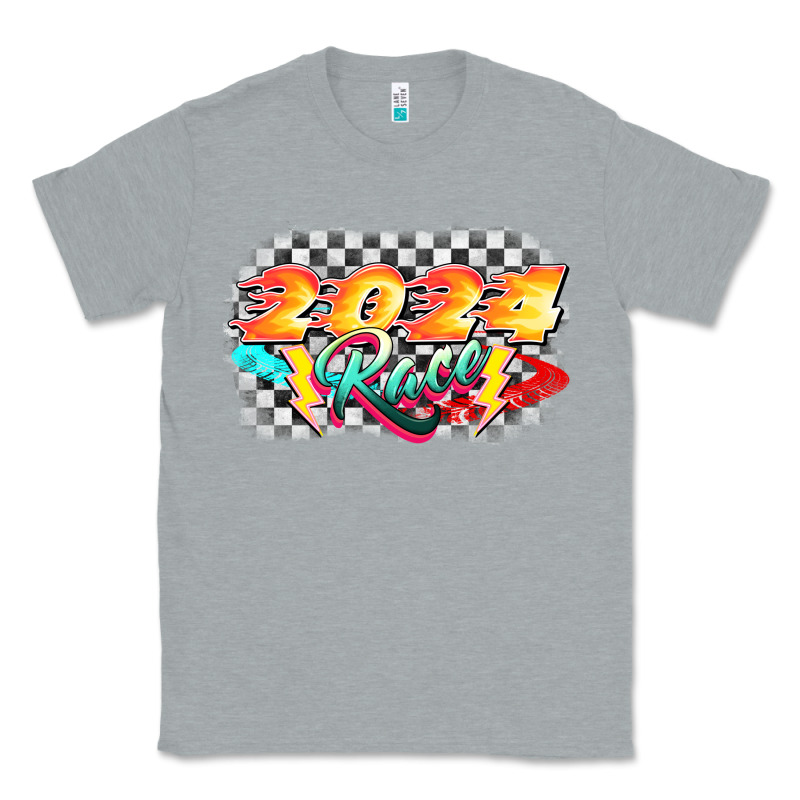 Race 2024 Classic Tee by CowGirlArtShop | Teevron