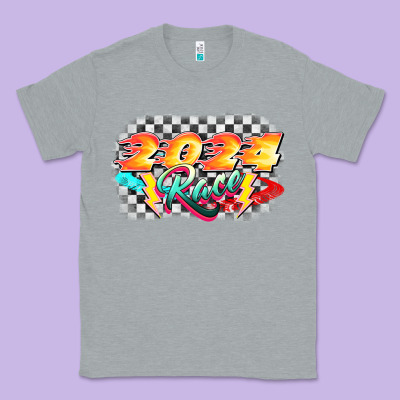 Race 2024 Classic Tee Designed By Cowgirlartshop