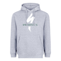 Heather Grey Specialized Bikes Bicycle Heavyweight Hoodie - linhVisuals