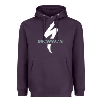 Plum Specialized Bikes Bicycle Heavyweight Hoodie - linhVisuals