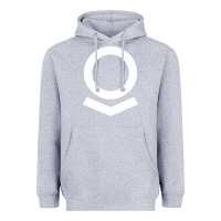 Heather Grey Palantir Heavyweight Hoodie - linhVisuals