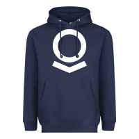 Navy Palantir Heavyweight Hoodie - linhVisuals