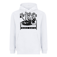 White kafka metamorphosis Heavyweight Hoodie - linhVisuals