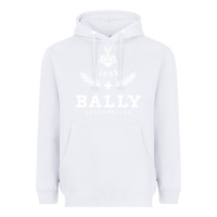 White bally Heavyweight Hoodie - linhVisuals