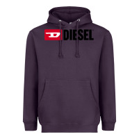 Plum Diesel Heavyweight Hoodie - linhVisuals