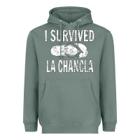 Sage I survived la chancla Heavyweight Hoodie - linhVisuals