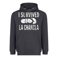 Smoke I survived la chancla Heavyweight Hoodie - linhVisuals