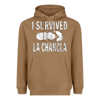 Toasted Coconut I survived la chancla Heavyweight Hoodie - linhVisuals