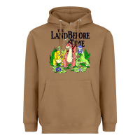Toasted Coconut land before time pastel dinosaur friends Heavyweight Hoodie - linhVisuals