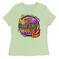 Matcha let the good times roll olivia Ladies Tee - OliviaCreatesArt