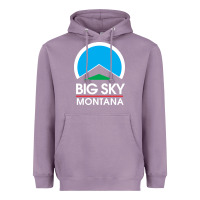 Lavender big sky montana Heavyweight Hoodie - linhVisuals