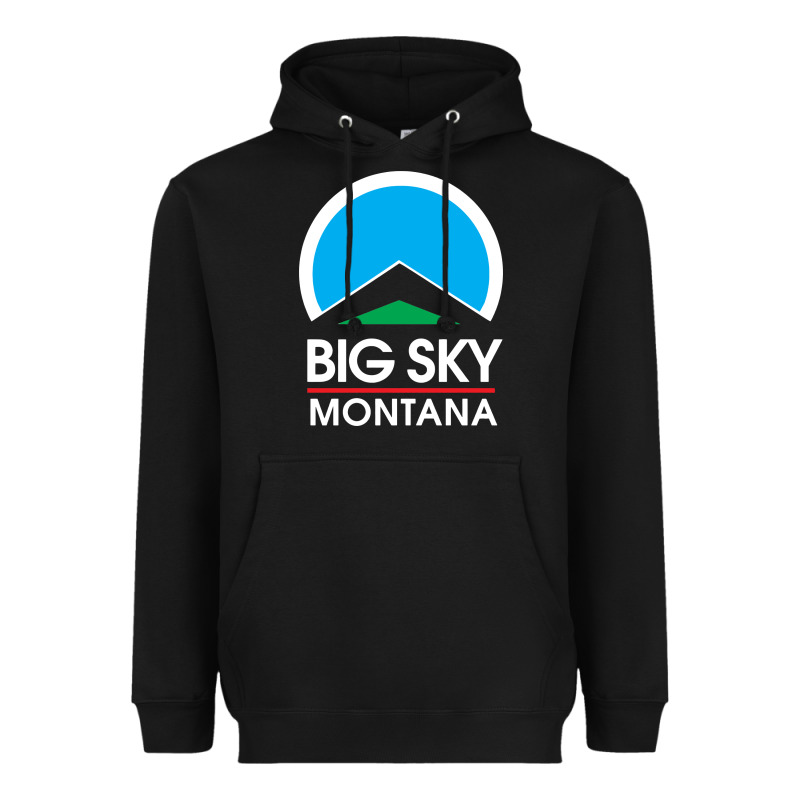 Big Sky Montana Heavyweight Hoodie by linhVisuals | Teevron