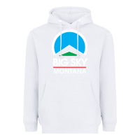 White big sky montana Heavyweight Hoodie - linhVisuals