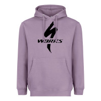 Lavender Specialized Bikes Bicycle Heavyweight Hoodie - linhVisuals