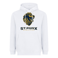 White st pius x high school athletics Heavyweight Hoodie - linhVisuals