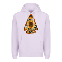Lilac sunflower arrowhead Premium Hoodie - Jasminsmagicworld