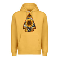 Mustard sunflower arrowhead Premium Hoodie - Jasminsmagicworld