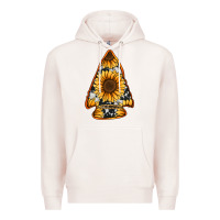 Pale Pink sunflower arrowhead Premium Hoodie - Jasminsmagicworld