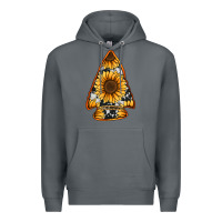 Rock sunflower arrowhead Premium Hoodie - Jasminsmagicworld