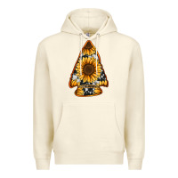 Sandshell sunflower arrowhead Premium Hoodie - Jasminsmagicworld