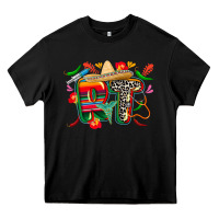 Black cinco de mayo rt Heavy Core Tee - CowGirlArtShop